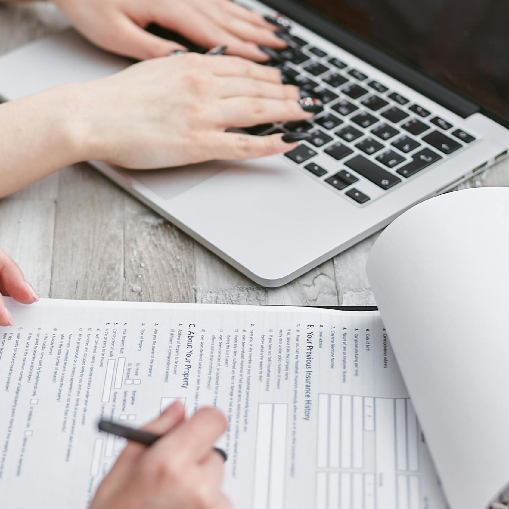 Legal professionals collaborating